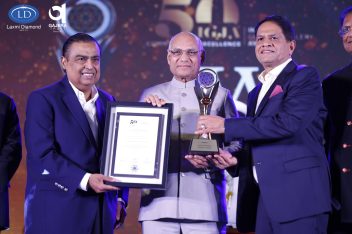 Laxmi Diamond Pvt. Ltd. has been honored with the "Most Socially Responsible Company" award at the India Gem & Jewellery Awards (IGJA) 2024.